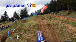 Course ENDURO en 125 YAMAHA à La BRESSE.