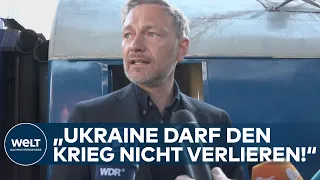 UKRAINE-KRIEG: Unterstützung - Finanzminister Lindner besucht Kiew | WELT Thema