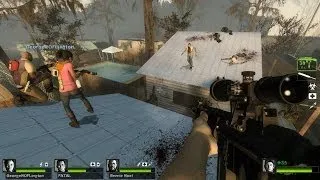 Left 4 Dead 2 - Death Sentence Custom Campaign Multiplayer Gameplay Playthrough