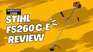 STIHL FS 260 C-E Professional Brushcutter with Easy2Start first look review