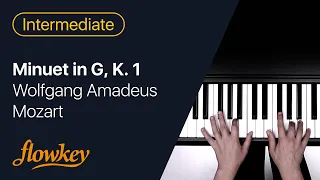 Minuet in G, K. 1 - Wolfgang Amadeus Mozart (Piano Tutorial)