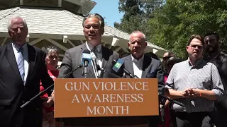 AG Bonta, Rep Thompson, Local Leaders Hosts Press Conference on Gun Violence Awareness Day of Action