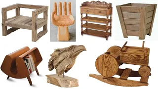 100+ Cool Woodworking Projects You Can Make At Home / Wood decorative ideas/Scrap wood project ideas