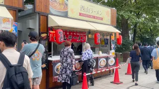 Japanese street food in Sapporo Autumn Fest