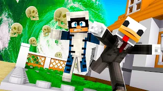 ONDA GIGANTE DI ACIDO CONTRO BASE DI LEGO - Minecraft ITA