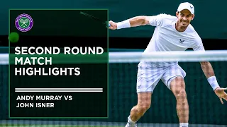 Andy Murray vs John Isner | Match Highlights | Wimbledon 2022