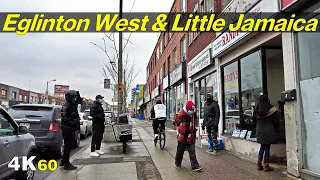 Toronto Eglinton West, Little Jamaica & Crosstown LRT Walk (Jan 13, 22)