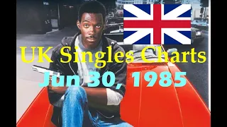 UK Singles Charts Flashback - Jun 30, 1985