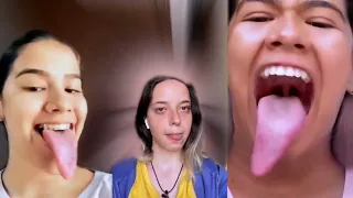 Long Tongue Challenge 🤪