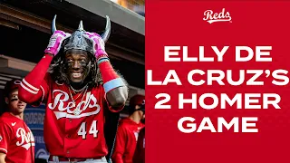 Elly De La Cruz goes yard TWICE in one game