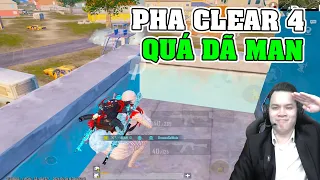 Bộ Bim | PHA CLEAR 4 QUÁ DÃ MAN - LÊN CÔNG QUÁ DÚT KHOÁT | PUBG Mobile