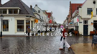 Relaxing city walk in Naarden ,The Netherlands,2024 | 4K