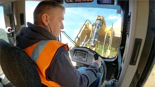 Cat 963K Track Loader Operators View