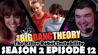 FIRST TIME WATCHING The Big Bang Theory Season 2 Episode 12 "The Killer Robot Instability"