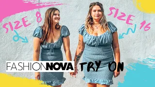 Size 8 vs. Size 16 Try the Same Outfits from FashionNova!