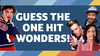 GUESS the ONE HIT WONDER - Music Challenge!