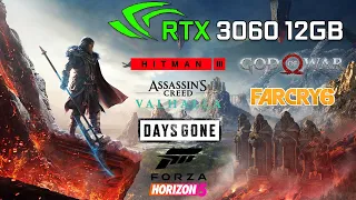 i5 12400F + RTX 3060 | Test in 9 Games at 1080p