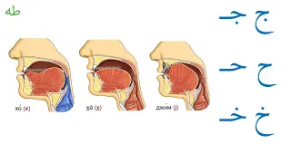 Изучаем таджвид легко и быстро - урок 02 - Буквы Джим, Х1а, Хо