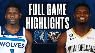 New Orleans Pelicans vs. Minnesota Timberwolves Full Game Highlights | Dec 28 | 2022 NBA Season