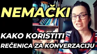 NEMAČKI KAKO KORISTITI KRATKE REČENICE - TEST PLUS LINK ZA VIDEO KOJI SADRŽI 1200 KRATKIH REČENICA