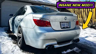 Legendary BMW M5 Gets INSANE Rear Diffuser Installed!