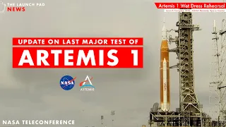 NOW! NASA Provides Update on Scrub of Artemis 1 WDR