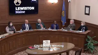 City Council Meeting 12/21/2021
