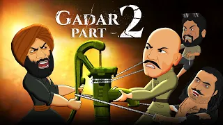 Gadar 2 Ek Comedy Katha | PART - 2 | Tara Singh The Handpump Hunter | Animated Spoof | Cartoon Smash