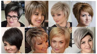 Best  TOp 30+ Medium length layered   Haircut ideas  Bob Pixie Haircut for women's #viral #viralvide