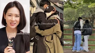 HYUN BIN AND SON YE JIN CAUGHT SPENDING TIME AT THE PARK! BEFORE SON YE JIN GIVING BIRTH ON DECEMBER