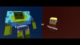 Tourist VS Zombies - Kogama Malay