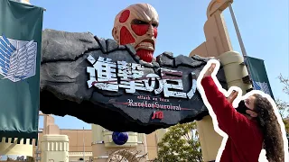ATTACK ON TITAN (進撃の巨人) at Universal Studios Japan