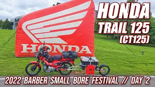ROADTRIP: Honda Trail 125 // 2022 Barber Small Bore Festival // Day 2