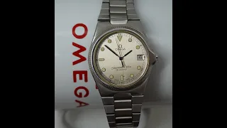 1980 Omega Seamaster 120M men's vintage sports watch with calibre 1322.  Model reference 396.0913.