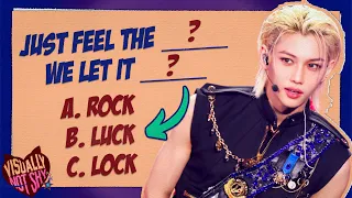 Guess The Missing Words in These Kpop Song Lyrics | Visually Not Shy