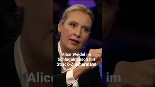 Alice Weidel im Schlagabtausch mit Strack-Zimmermann bei Maischberger. #weidel #afd