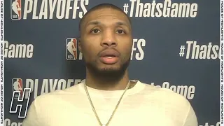 Damian Lillard Postgame Interview - Game 3 - Nuggets vs Blazers | 2021 NBA Playoffs