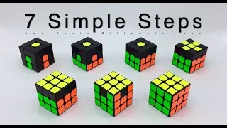 How To Solve Rubik's Cube: 7 Easy Steps  (RECAP)