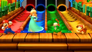 Mario Party Star Rush Minigames   Mario Vs Rosalina Vs Yoshi Vs Diddy Kong Master CPU