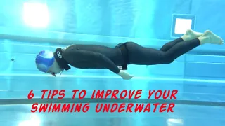 How to improve your swimming underwater