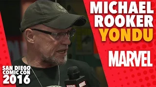 Michael Rooker Also Known as Yondu on Marvel LIVE! at San Diego Comic-Con 2016