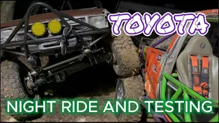 JAP SCRAP CUSTOMS - Toyotas and geo trackers off-roading in back yard