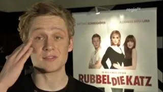 Matthias Schweighöfer präsentiert den Film "RubbeldieKatz" (Regio TV Schwaben)