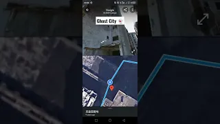 👻 Ghost City on Google Maps #googlemaps #googleearth #ghost