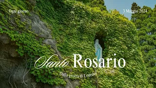 SANTO ROSARIO da Lourdes - misteri dolorosi - 03/05/2024