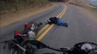 SCARY MOTORCYCLE CRASHES, ACCIDENTS & FAILS COMPILATION #1