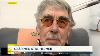 Lasse Åberg – här är hemligheten bakom Stig-Helmer - Nyhetsmorgon (TV4)