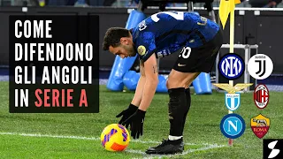 Come difendono gli Angoli in Serie A