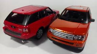 Range Rover Sport 1:18 Bburago vs Maisto кто лучше?