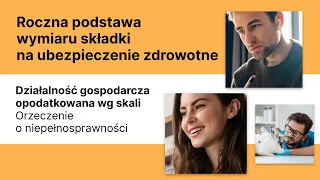 Działalność gospodarcza opodatkowana wg. skali [składka zdrowotna]